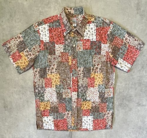90'S REYN SPOONER コットン/ポリ フルオープン アロハシャツ ハワイ製 (VINTAGE)「S/S Shirt」入荷しました。