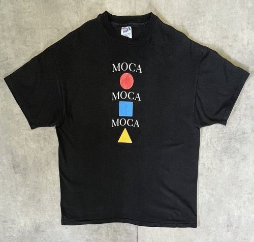 90'S MOCA (ロサンゼルス現代美術館) シングルステッチ 半袖 Tシャツ ブラック USA製 (VINTAGE)「T-Shirt」入荷しました。