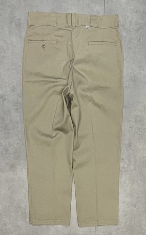 80'S DICKIES 874 チビタグ ワークパンツ ベージュ W36L28 USA製 (VINTAGE)「Bottoms」入荷しました。