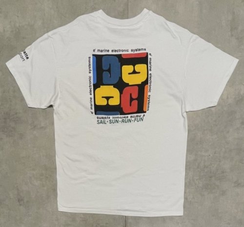 90'S KEY WEST RACE '96 シングルステッチ 両面+袖プリント 半袖 Tシャツ ホワイト (VINTAGE)「T-Shirt」入荷しました。