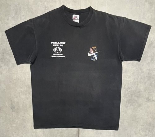 90'S NIKE 白タグ シングルステッチ 両面プリント Tシャツ フェードブラック (VINTAGE)「T-Shirt」入荷しました。