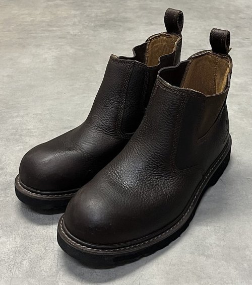 CARHARTT "WATERPROOF" レザー サイドゴアブーツ ダークブラウン (USED)「Shoes」入荷しました。
