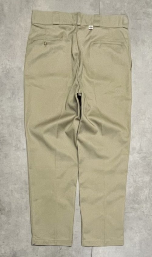 80'S DICKIES 874 チビタグ ワークパンツ ベージュ W36L32 USA製 (VINTAGE)「Bottoms」入荷しました。
