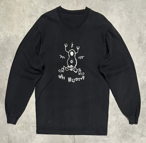 90'S JH NIJDROP シングルステッチ 長袖 Tシャツ ブラック (VINTAGE)「T-Shirt」入荷しました。