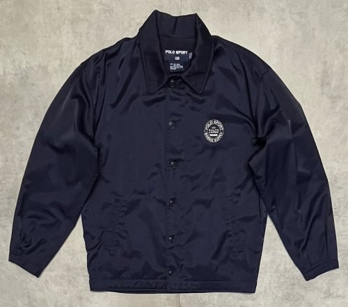 90'S RALPH LAUREN "POLO SPORT" 裏地サーマル A-2 デッキジャケット ネイビー (MINT CONDITION)「Jacket」入荷しました。