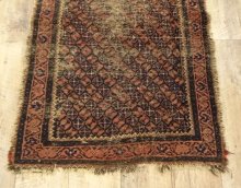 他の写真1: OLD HAND WOVEN TRIBAL RUG [ANTIQUE]