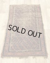 OLD HAND WOVEN TRIBAL RUG [ANTIQUE]