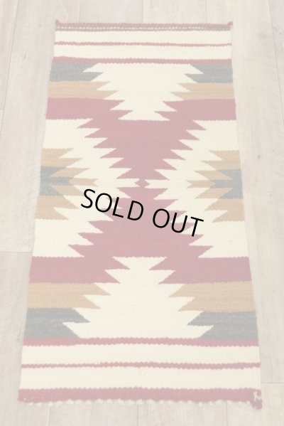 画像1: OLD NAVAJO RUG (ANTIQUE)