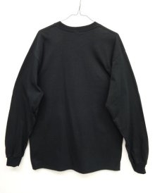 他の写真3: GILDAN ポケット付き ロングスリーブ Tシャツ BLACK (NEW)