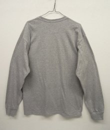 他の写真3: GILDAN ポケット付き ロングスリーブ Tシャツ GREY (NEW)