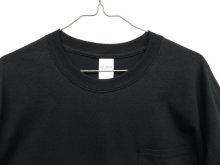 他の写真1: GILDAN ポケット付き ロングスリーブ Tシャツ BLACK (NEW)