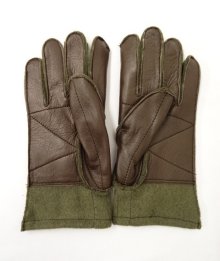 他の写真2: 60'S フランス軍 レザー/ウール グローブ オリーブ/ブラウン (DEADSTOCK)