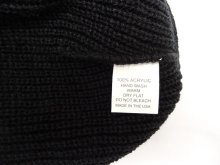 他の写真2: ARTEX KNITTING MILLS ニットキャップ BLACK アメリカ製 (NEW) 