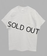 GILDAN ポケット付き 半袖 Tシャツ GREY (NEW)