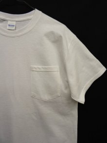 他の写真2: GILDAN ポケット付き 半袖 Tシャツ WHITE (NEW)