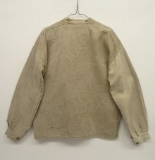 他の写真3: 30'S フランス軍 BOURGERON 1895 メタルボタン リネンシャツ (VINTAGE)