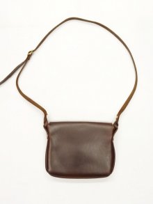 他の写真3: FERNAND LEATHER "HORIZONTAL LATCH POUCH" オールレザー ショルダーバッグ USA製 (USED)