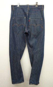 他の写真1: LEVIS RED 1st COMFORT ブルーラインプリント 立体裁断 デニム (MINT CONDITION)