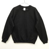 GILDAN クルーネック スウェットシャツ BLACK (NEW)