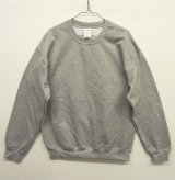 GILDAN クルーネック スウェットシャツ GREY (NEW)