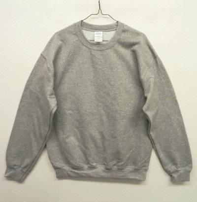 画像1: GILDAN クルーネック スウェットシャツ GREY (NEW)