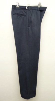 他の写真2: イギリス軍 RAF "No.2 DRESS" プリーツ入り ウール ドレスパンツ NAVY (VINTAGE)