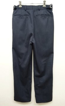 他の写真3: イギリス軍 RAF "No.2 DRESS" プリーツ入り ウール ドレスパンツ NAVY (VINTAGE)