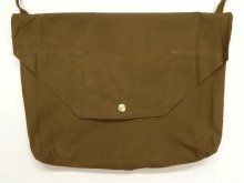 他の写真1: イタリア軍 キャンバス ショルダーバッグ BROWN (DEADSTOCK)