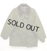 BARBOUR 3クレスト 旧タグ "4POCKET BEDALE" オイルドジャケット OLIVE イギリス製 (VINTAGE)