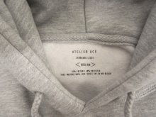 他の写真1: ACE HOTEL ボックスロゴ スウェット パーカー HEATHER GREY (NEW)