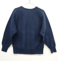 他の写真3: 90'S CHAMPION 刺繍タグ 目無し リバースウィーブ 無地 NAVY USA製 (VINTAGE)