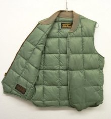 他の写真2: 70'S EDDIE BAUER 黒タグ TALONジップ ダウンベスト LT GREEN (VINTAGE)