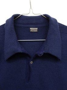 他の写真1: 80'S BROOKS BROTHERS カシミア100% ワンナップカラーニット スコットランド製 (VINTAGE)