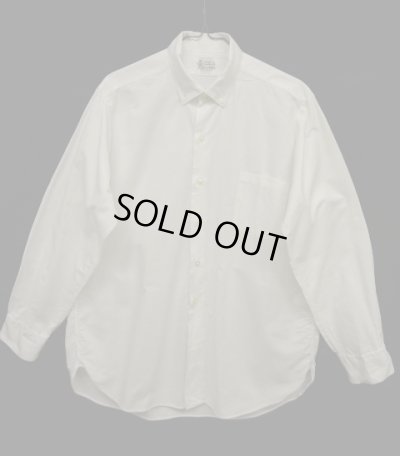 画像1: 60'S PENNEY'S TOWNCRAFT マチ付き オックスフォード BDシャツ ホワイト (VINTAGE)
