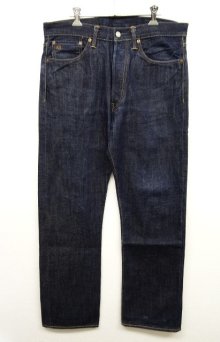 他の写真2: RRL "STRAIGHT LEG" 逆アーキュエイトステッチ 赤耳付き 日本製デニム インディゴ USA製 (USED)