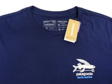 他の写真1: 日本未発売 PATAGONIA サンタモニカ限定 ロゴバックプリント 半袖 Tシャツ USA製 (NEW)
