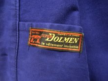 他の写真3: 50'S SUPER DOLMEN フレンチ ワーク モールスキン カバーオール NAVY フランス製 (VINTAGE)