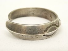 他の写真2: "JONATHAN DAY SILVERSMITH" コインシルバー トライアングルバングル (NEW)