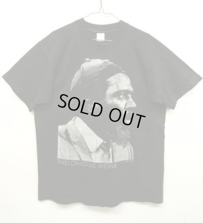 画像1: 90'S THELONIOUS MONK Tシャツ BLACK (VINTAGE)