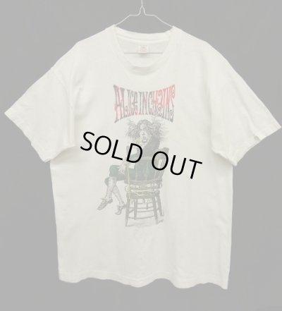 画像1: 90'S ALICE IN CHAINS "ANGRY CHAIR" Tシャツ USA製 (VINTAGE)