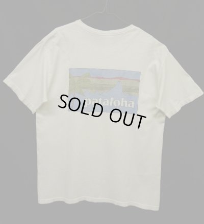 画像1: PATALOHA 白タグ バックプリント ロゴ 半袖Tシャツ USA製 (USED)