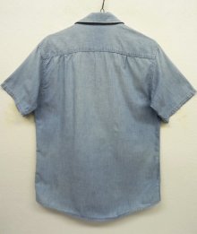 他の写真3: 60'S PENNEY'S BIG MAC マチ付き シャンブレーシャツ ブルー (VINTAGE)