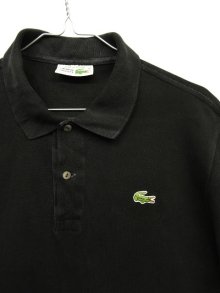 他の写真2: 70'S CHEMISE LACOSTE L1212 ポロシャツ ブラック フランス製  (VINTAGE)