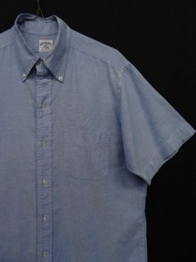 他の写真2: 70'S BROOKS BROTHERS "6ボタン" オックスフォード 半袖 BDシャツ ブルー USA製 (VINTAGE)