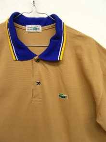 他の写真2: 70'S CHEMISE LACOSTE 襟ブルー ポロシャツ フランス製  (VINTAGE)