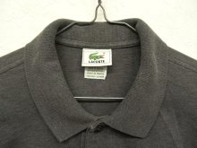 他の写真1: 90'S CHEMISE LACOSTE L1212 ポロシャツ ダークグレー フランス製  (VINTAGE)