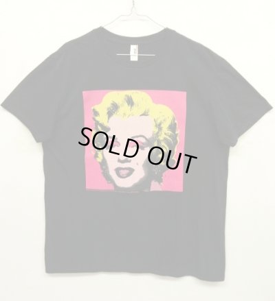 画像1: ANDY WARHOL "MARILYN MONROE (MARILYN) 1967 " オフィシャル Tシャツ (USED)