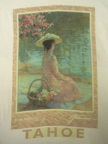 他の写真2: 90'S RENOIR "AT THE SEASHORE" シングルステッチ Tシャツ USA製 (VINTAGE)