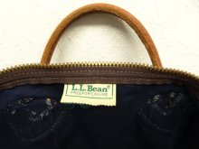 他の写真1: 80'S LL Bean キャンバス/レザー ダッフルバッグ ネイビー USA製 (VINTAGE)