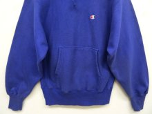 他の写真2: 90'S CHAMPION 刺繍タグ リバースウィーブ パーカー ブルー USA製 (VINTAGE)